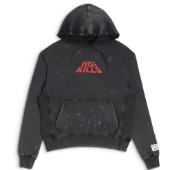 ATK DISTRESSED LOGO HOODIE