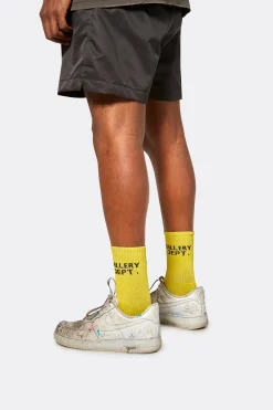CLEAN LIME SOCKS