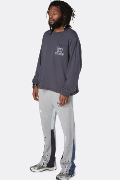 FRENCH L/S POCKET TEE