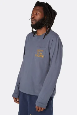 FRENCH L/S POCKET TEE