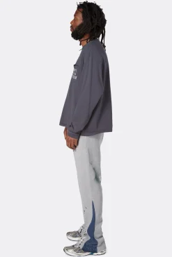 FRENCH L/S POCKET TEE