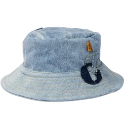 G PATCH DENIM BUCKET HAT