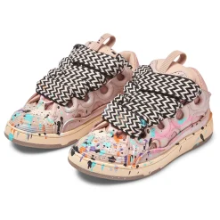 GD X LANVIN CURB SNEAKERS WOMEN'S