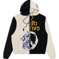 RETOUCHE TWO FACED HOODIE