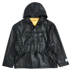 RILEY LEATHER ANORAK